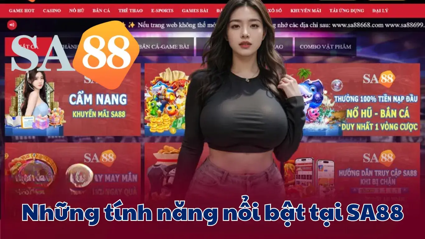 Những tính năng nổi bật trên nhà cái SA88